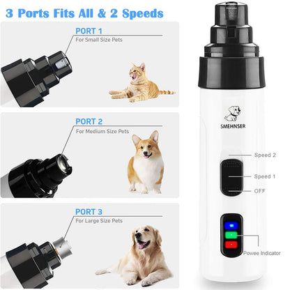 Lima de uñas eléctrica PawSmooth™