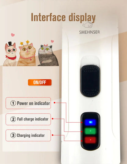 Lima de uñas eléctrica PawSmooth™