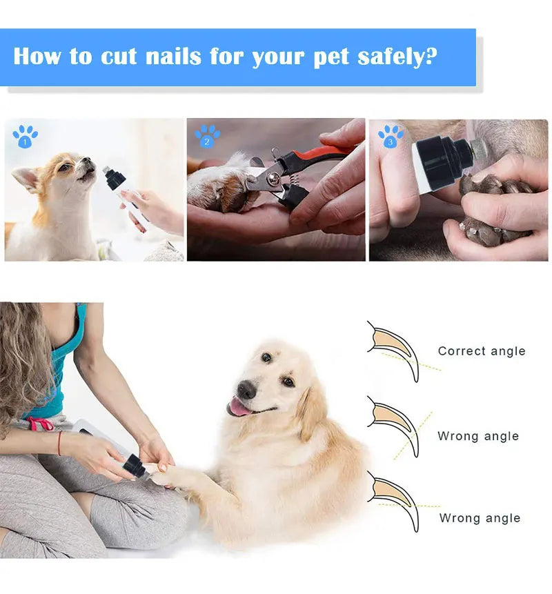Lima de uñas eléctrica PawSmooth™