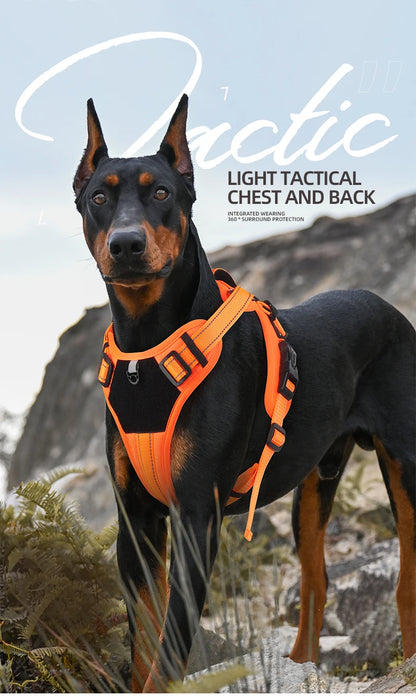 Arnés táctico reflectante para perros ArmorLead™