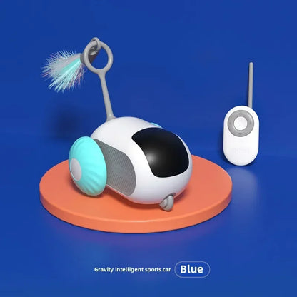 ZoomieRacer™ Coche de juguete remoto para gatos