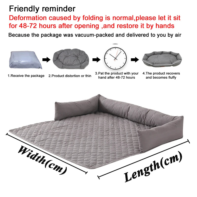 Sofá cama impermeable para mascotas BreezeNap™