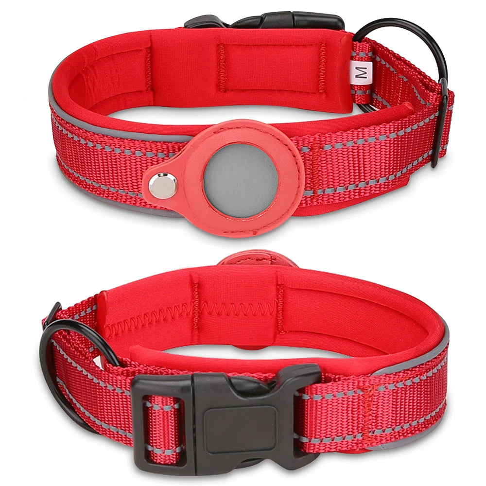 TrackGuard™ Reflective AirTag Dog Collar