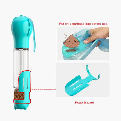 Botella de viaje para mascotas HydroGo™ 3 en 1