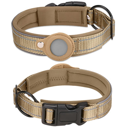 TrackGuard™ Reflective AirTag Dog Collar