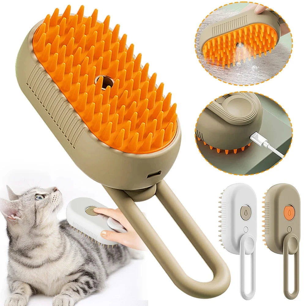 Cepillo para el cuidado de mascotas SteamyComb™