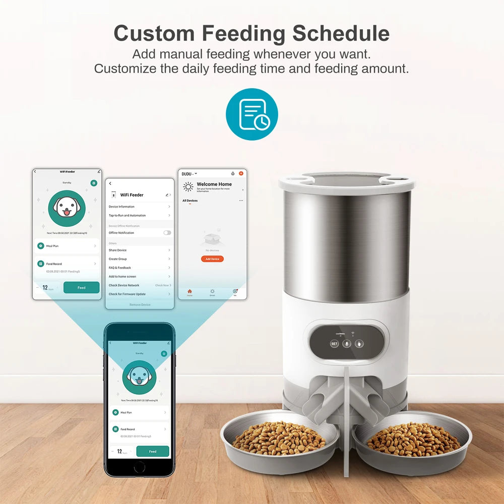 Comedero para mascotas SmartBite™ con WiFi
