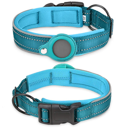 TrackGuard™ Reflective AirTag Dog Collar