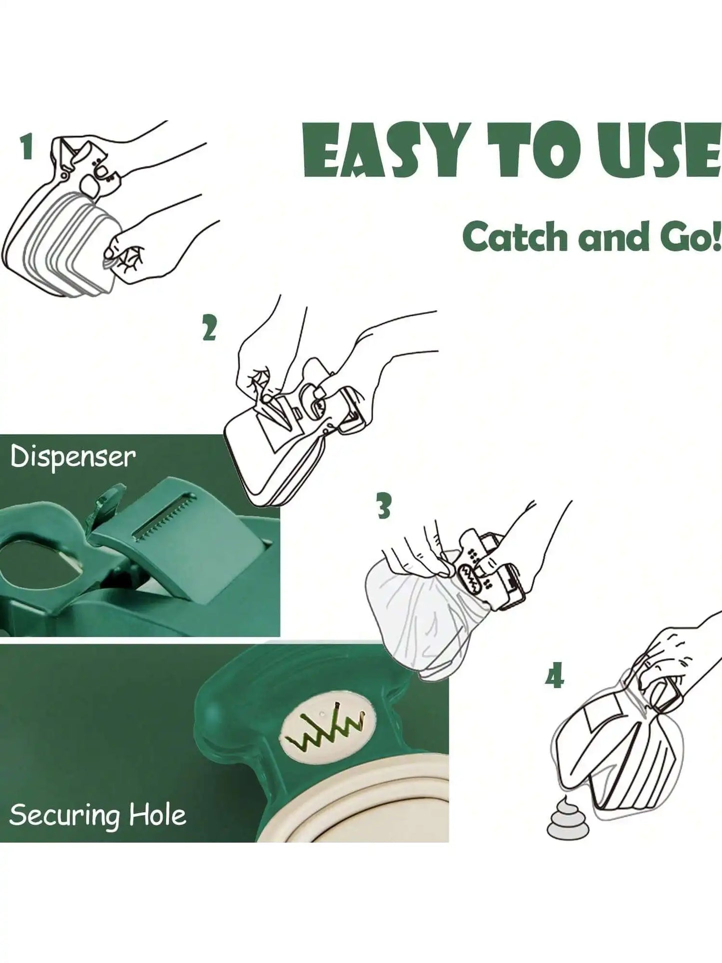 Grab&Go™ Portable Poop Scooper