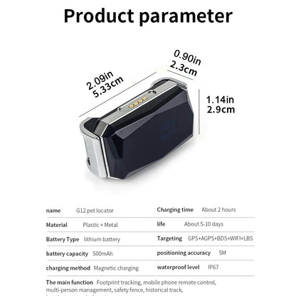 Collar rastreador GPS inteligente GeoPaw™