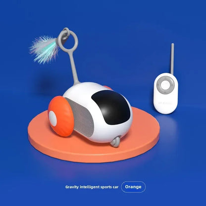 ZoomieRacer™ Coche de juguete remoto para gatos