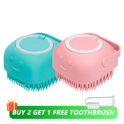 Cepillo de baño y masaje 2 en 1 LatherBuddy™