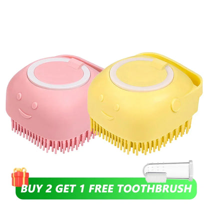 Cepillo de baño y masaje 2 en 1 LatherBuddy™