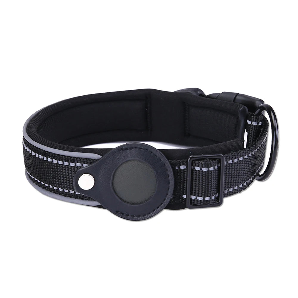 TrackGuard™ Reflective AirTag Dog Collar