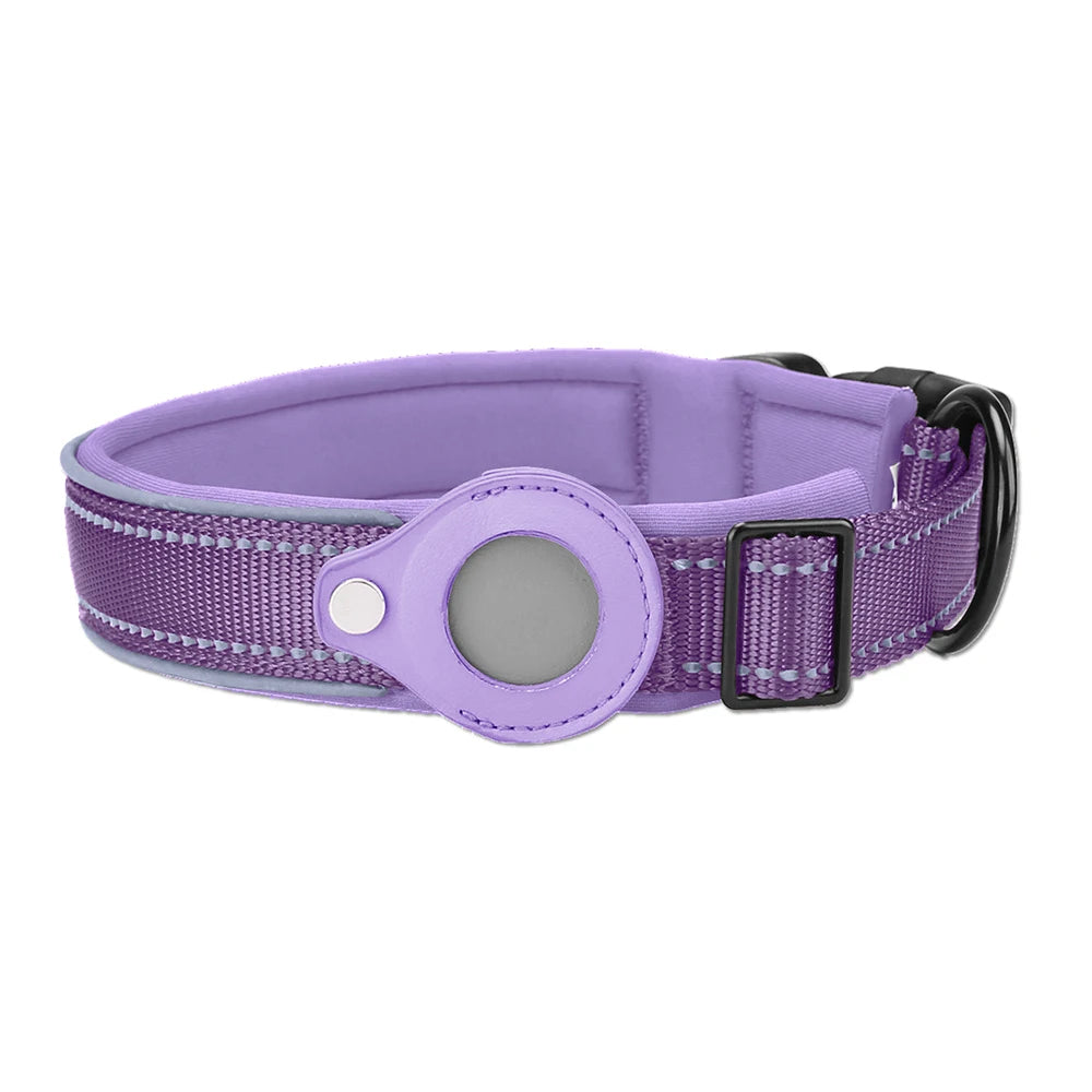 TrackGuard™ Reflective AirTag Dog Collar
