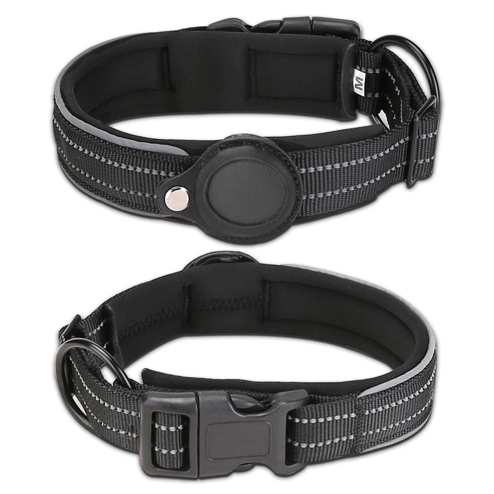 TrackGuard™ Reflective AirTag Dog Collar