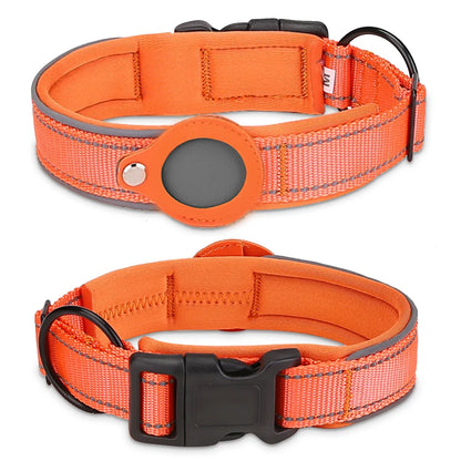 TrackGuard™ Reflective AirTag Dog Collar