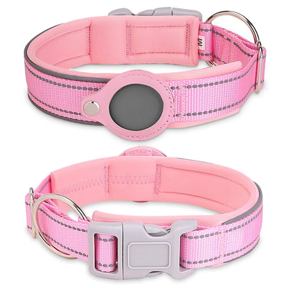 TrackGuard™ Reflective AirTag Dog Collar