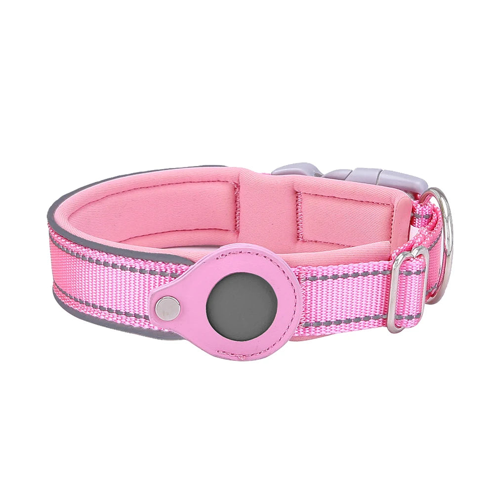 TrackGuard™ Reflective AirTag Dog Collar