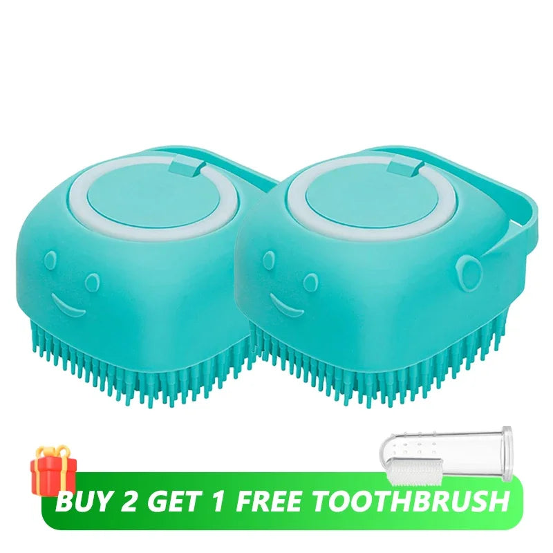 Cepillo de baño y masaje 2 en 1 LatherBuddy™