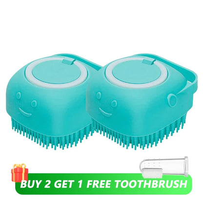 Cepillo de baño y masaje 2 en 1 LatherBuddy™