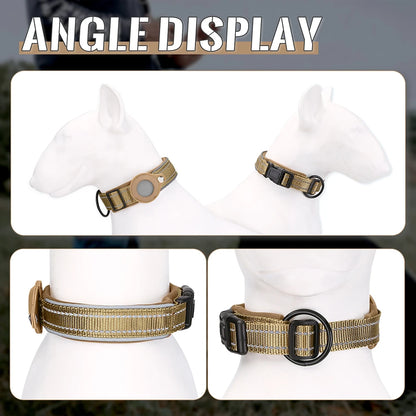 TrackGuard™ Reflective AirTag Dog Collar