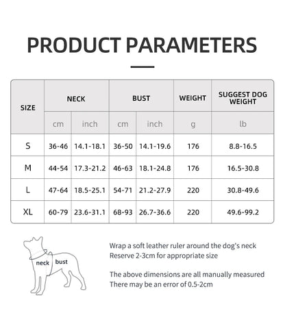 Arnés táctico reflectante para perros ArmorLead™