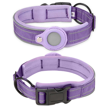 TrackGuard™ Reflective AirTag Dog Collar