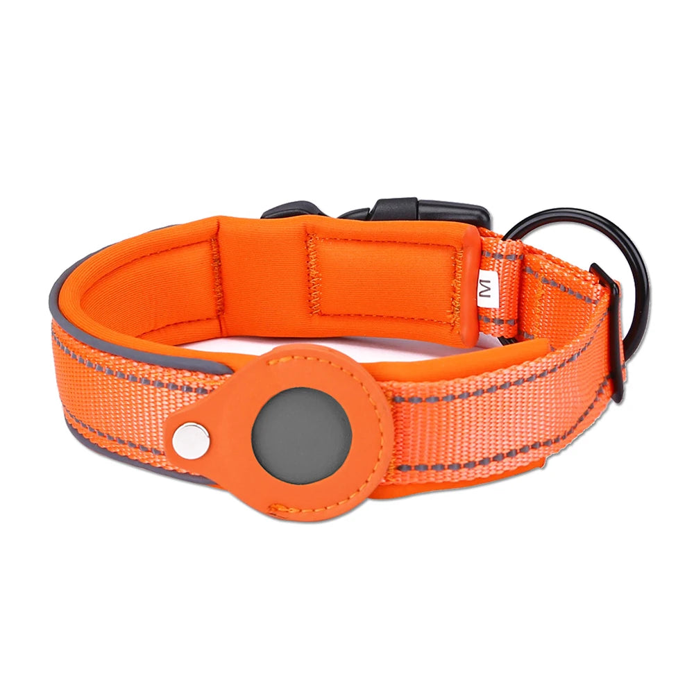 TrackGuard™ Reflective AirTag Dog Collar
