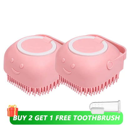 Cepillo de baño y masaje 2 en 1 LatherBuddy™