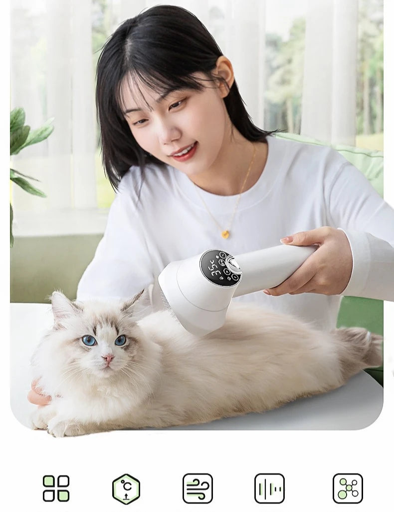 Secador de pelo inteligente para mascotas AirCoat™